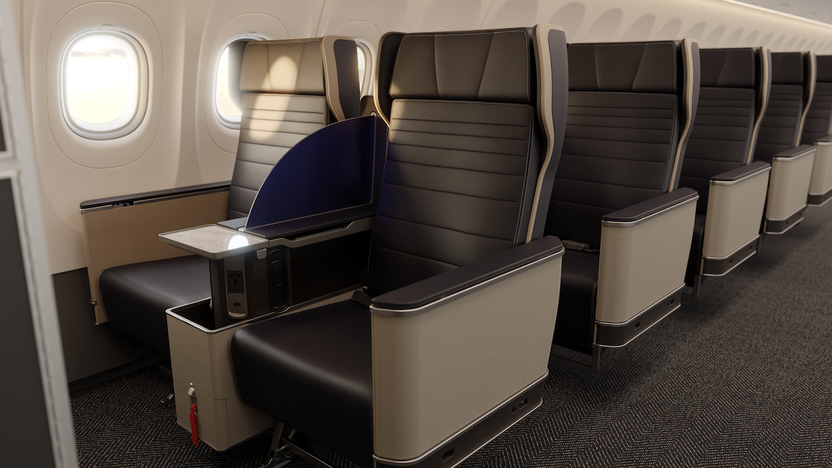 Impressive New United Airlines Domestic First Class Seat One Mile At