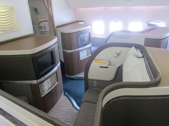 Cathay Pacific First Class 747 or 777 One Mile at a Time