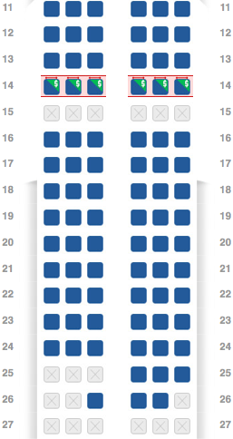 American unveils initial A319 routes and seatmap One Mile at a Time