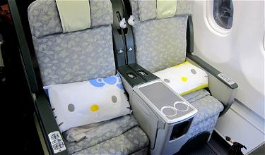 Review: EVA Air Hello Kitty Business Class Tokyo to Taipei