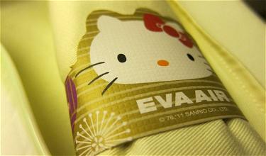 Review: EVA Air Hello Kitty Royal Laurel Class Taipei to Los Angeles