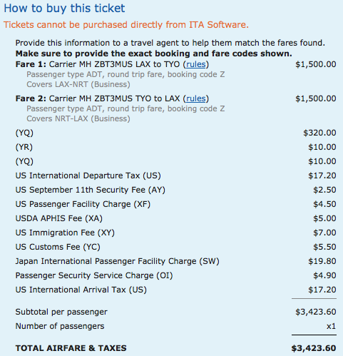 Malaysia-Airlines-Fuel-Surcharges