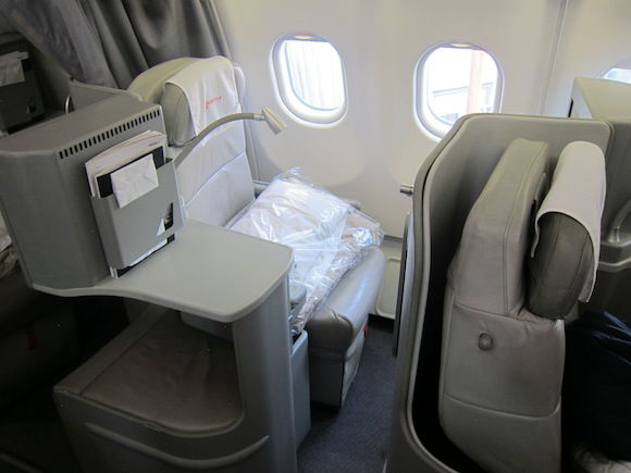 Seat 4A business class