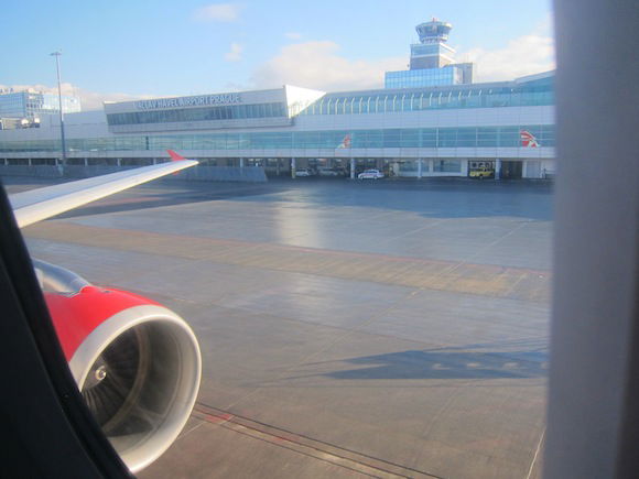 Pushback on Czech Airlines A319