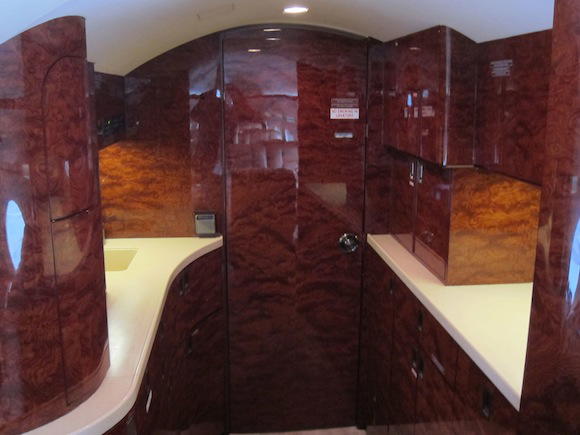 Galley on Gulfstream IV