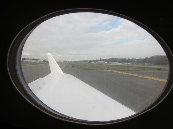 Taxiing out