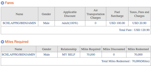 Korean-Air-Award-Cost