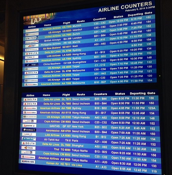 Departures-Board-LAX