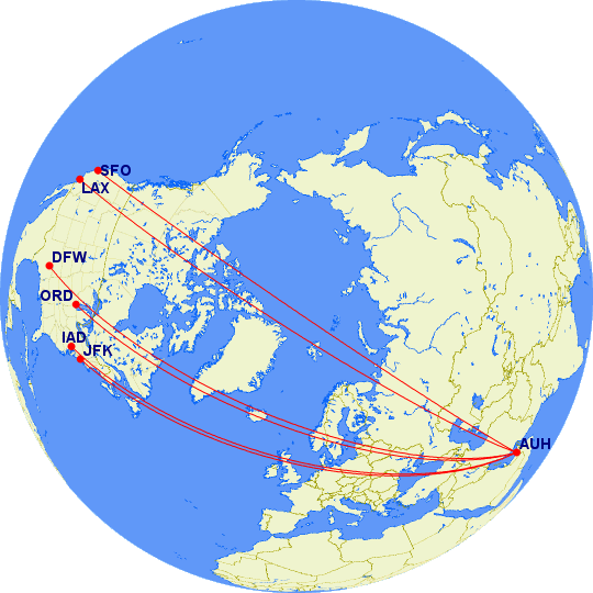 Etihad-USA-Destinations