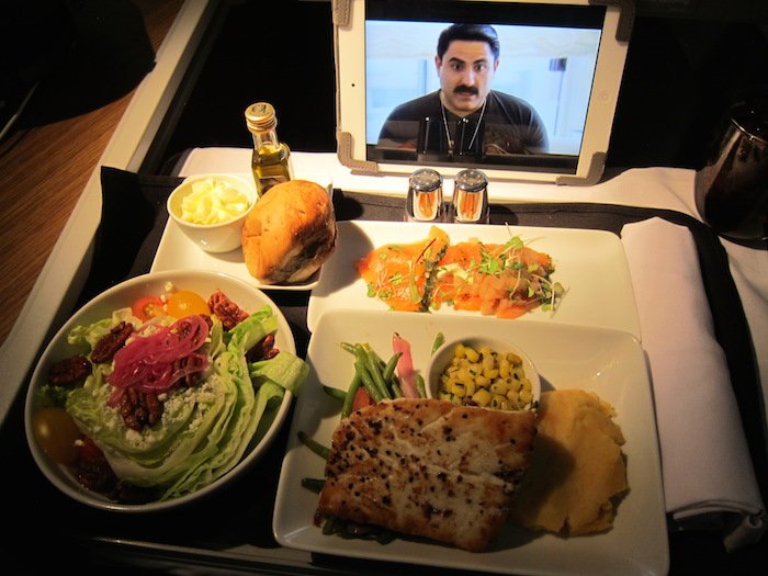 American-Business-Class-Meal