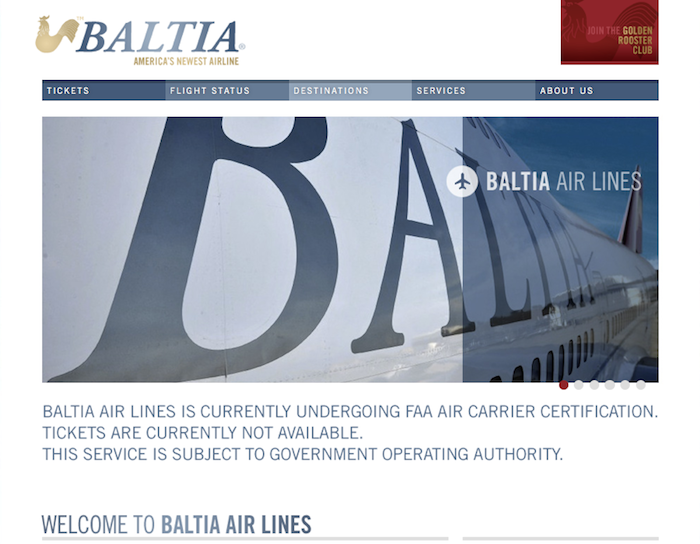Baltia-Air-Lines-Website