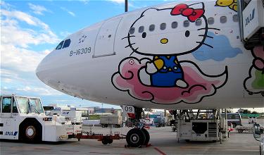 YAY: EVA Air’s Amazing Hello Kitty Jet Is Now Flying To LAX!