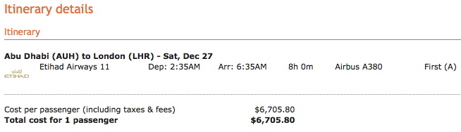 Etihad-A380-Fare