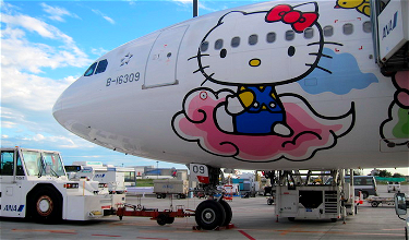 EVA Air Hello Kitty Flights To Paris Starting October 29, 2014