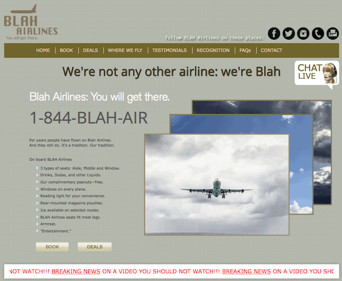 BLAH-Airlines