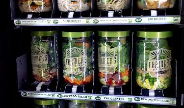 Would You Eat A Salad From A Vending Machine?