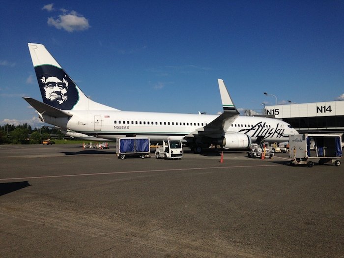 Alaska Airlines 737 SeaTac Airport
