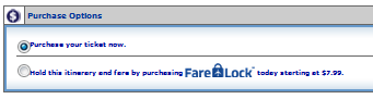 Fare Lock is available for $7.99
