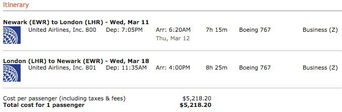 united-business-fare-newark-london