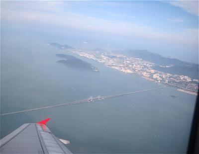 Pulau Penang from the Air
