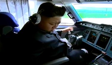 Video Of Kim Jong Un Flying His Own Jet