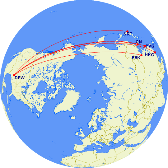 Details Of American’s New Dallas To Beijing Route