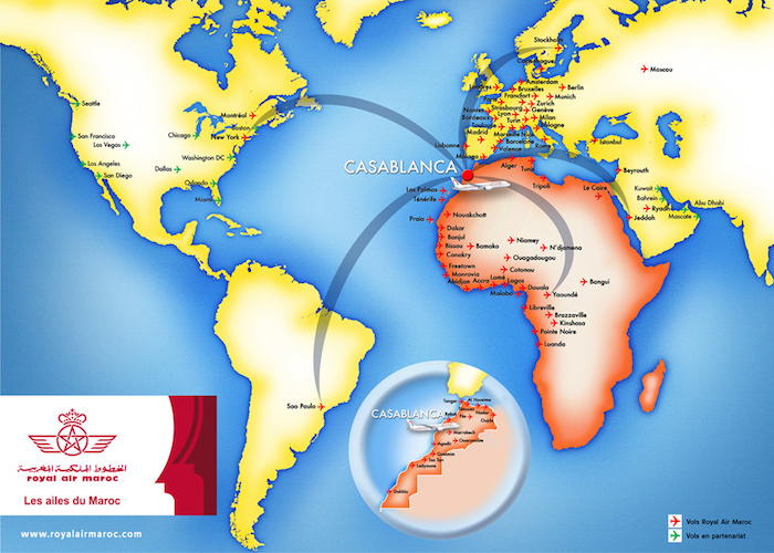 Royal-Air-Maroc-Routemap