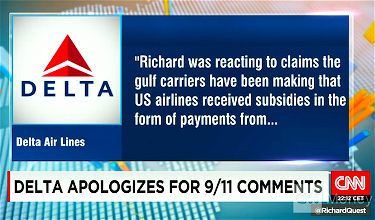 Delta CEO Apologizes For 9/11 Comment, Emirates CEO Calls Him Out Over It
