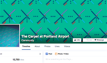 Portland Airport’s Old Carpet Is Now On Sale