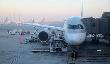 Review: Qatar Airways A350 Inaugural Flight Gate Party