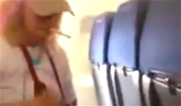 Lady Lights Cigarette On Plane, And That’s Not The Craziest Part