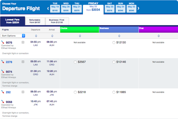 Etihad-American-Codeshare