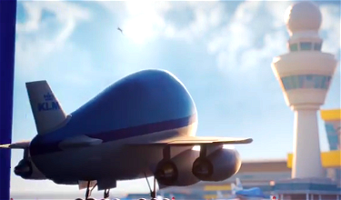 KLM’s Short Animated Film About Farting Airplanes