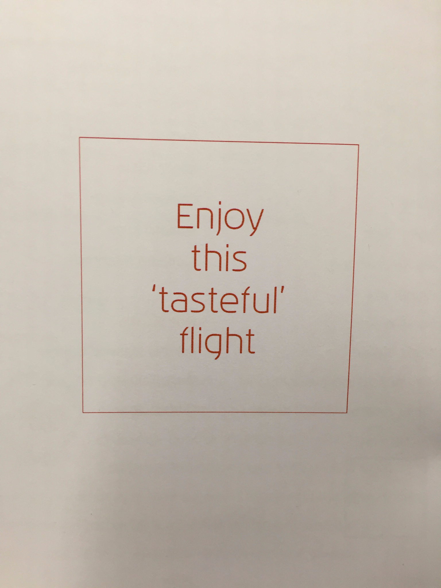 Why is "tasteful" in quotes??!