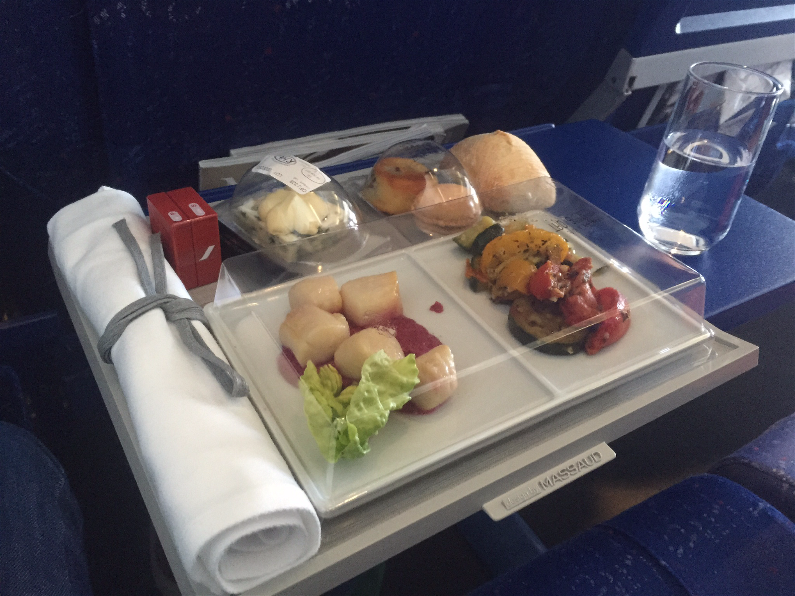 Lunch on Air France intra-Europe