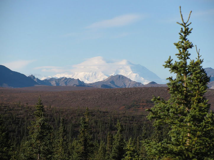 Rule #1: When you see Mt. McKinley, shoot it! This is a very shy mountain.