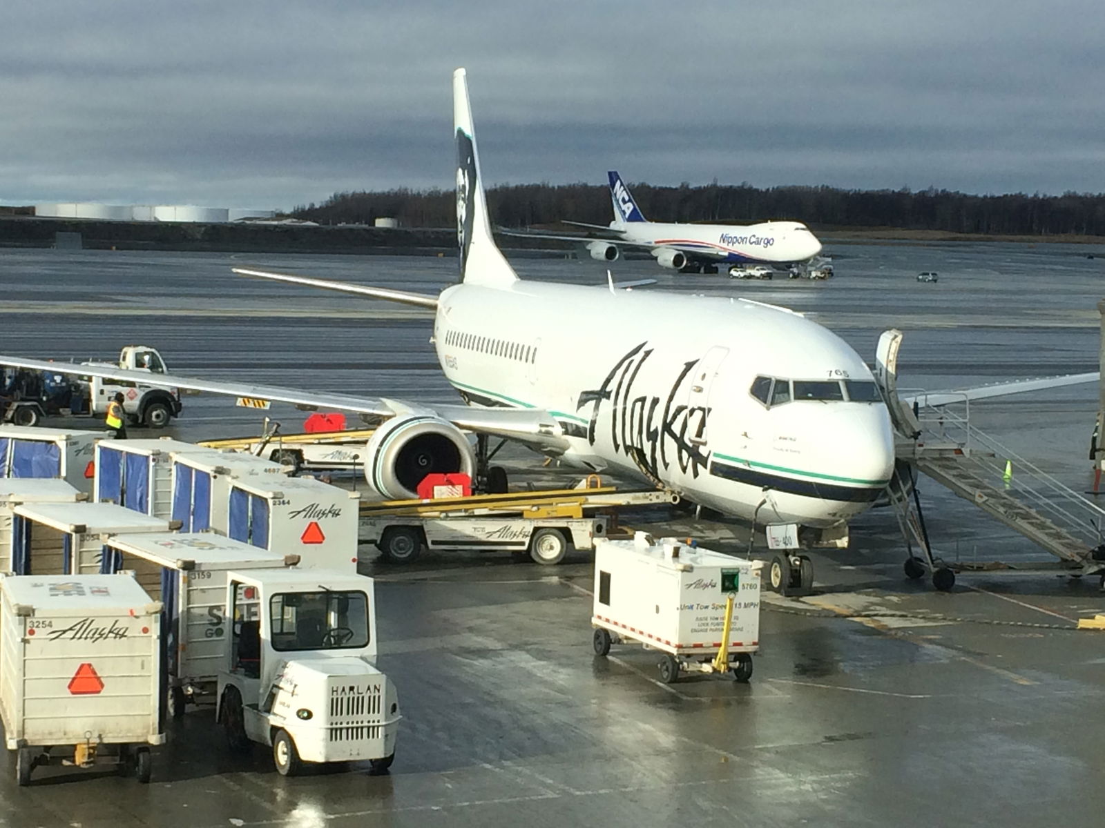 It turns out that Alaska planes aren't just in Seattle. 