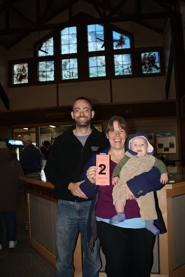 The youngest Denali Road Lottery permit winner.  You'll smile like this too if you win!