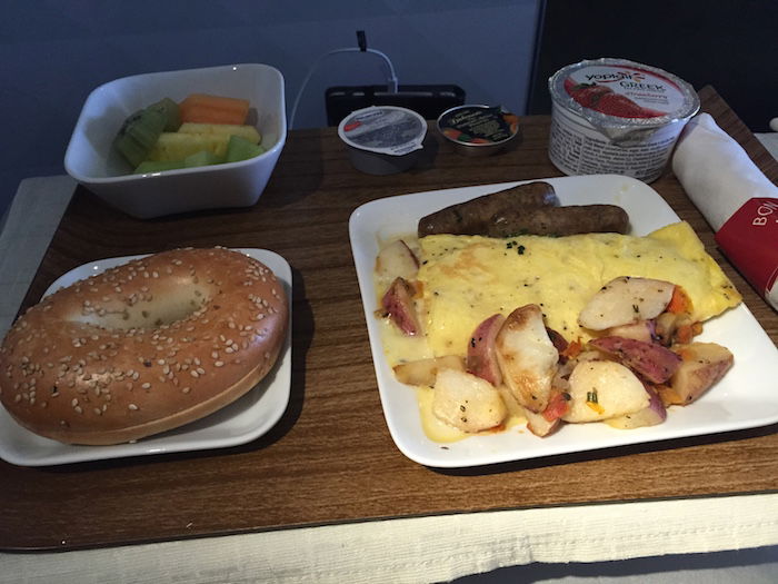 Delta-First-Class-Breakfast