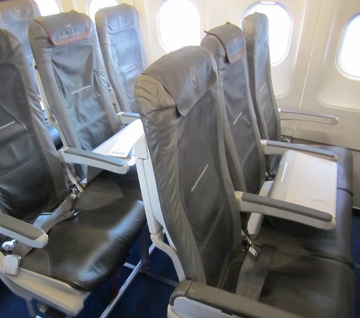Intra-europe business class seat