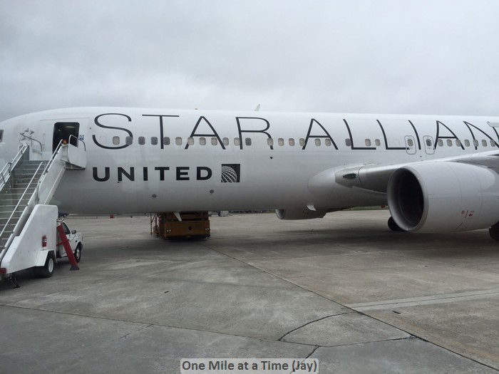 UA 958 on the ground in Goose Bay (courtesy of Jay)