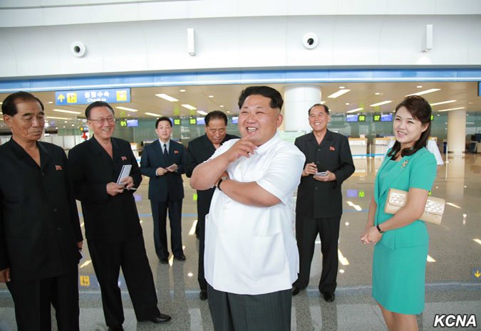 Most glorious People's Leader inspecting world's best airport
