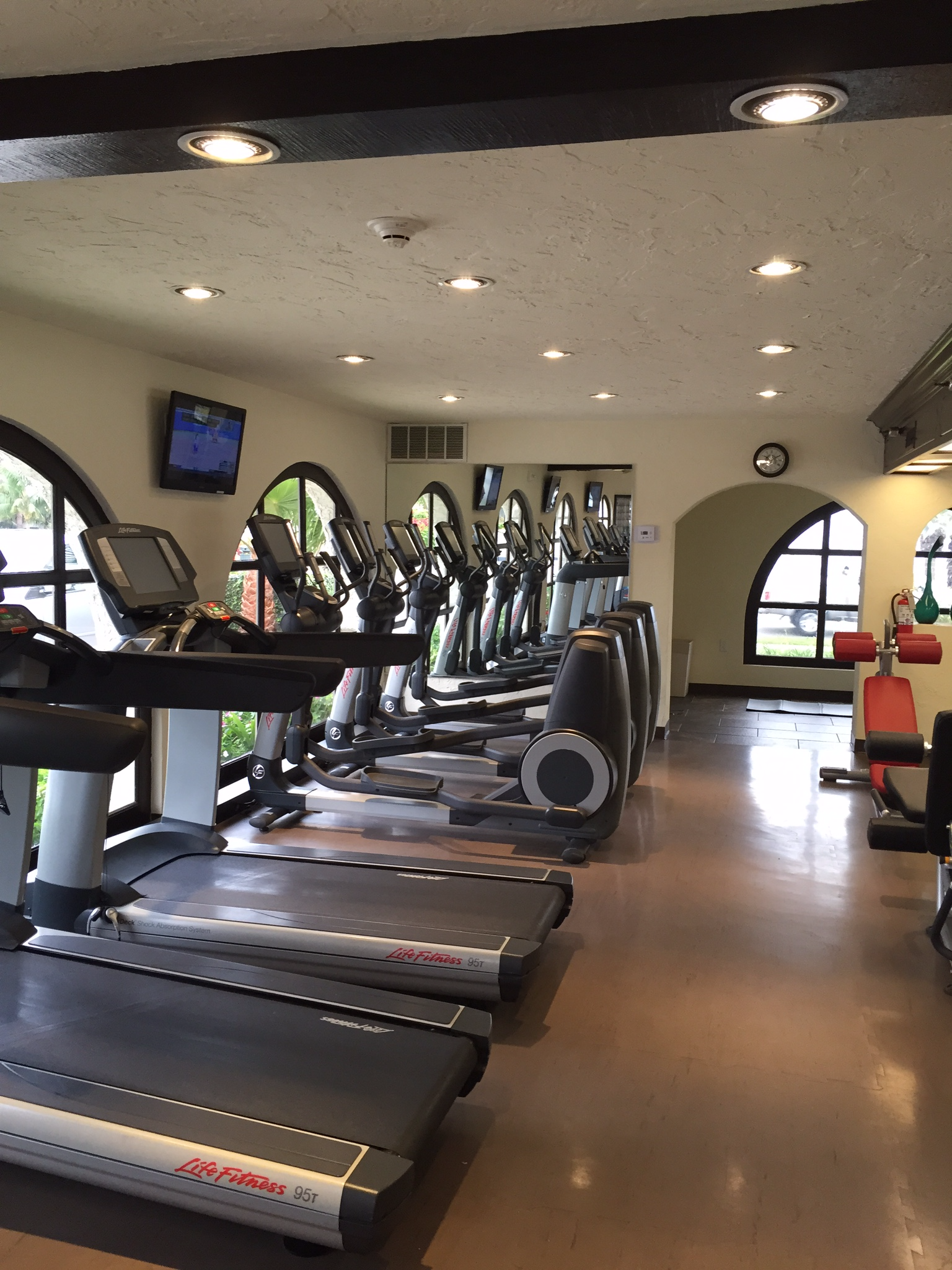 Hyatt Santa Barbara gym facility