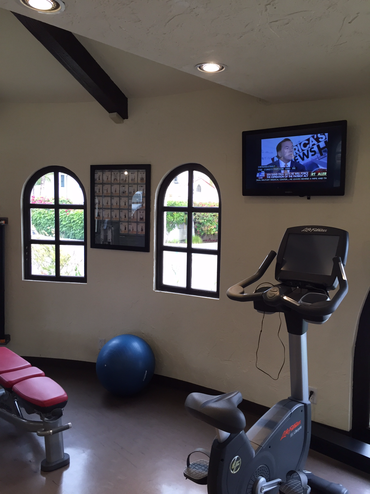 Hyatt Santa Barbara gym facility