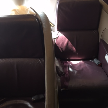 Virgin Atlantic A340 seat 5K