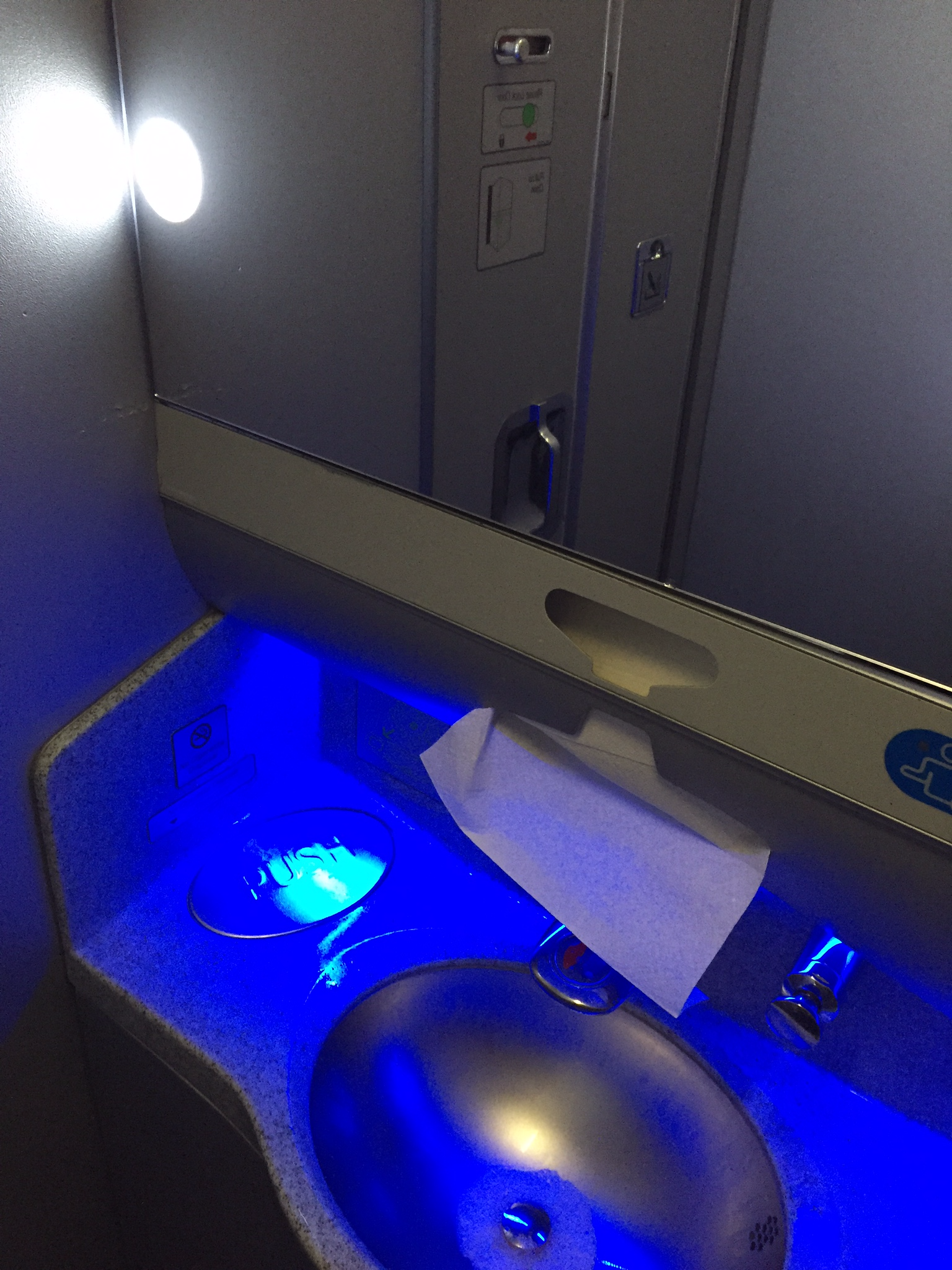 Virgin Atlantic Upper Class lavatory