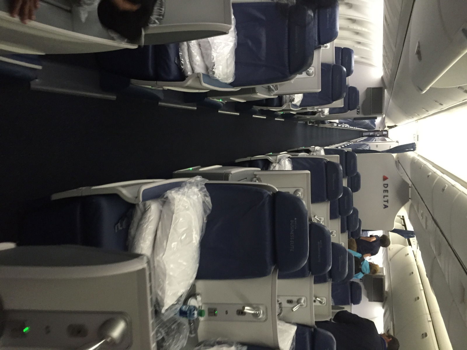 Delta One 767 cabin