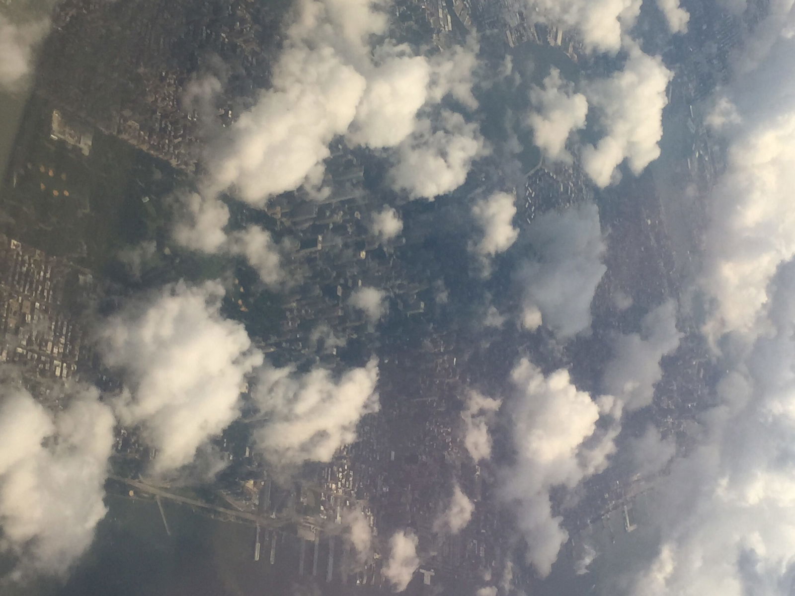 Approach over Manhattan