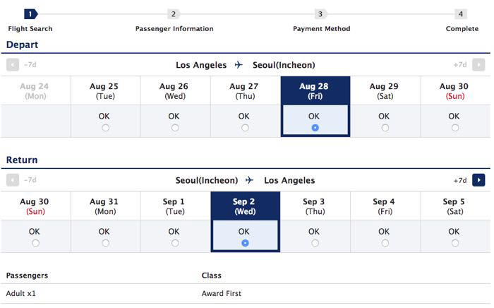 Exploring Ana Great Updates To ANA Award Search Tool - One Mile at a Time
