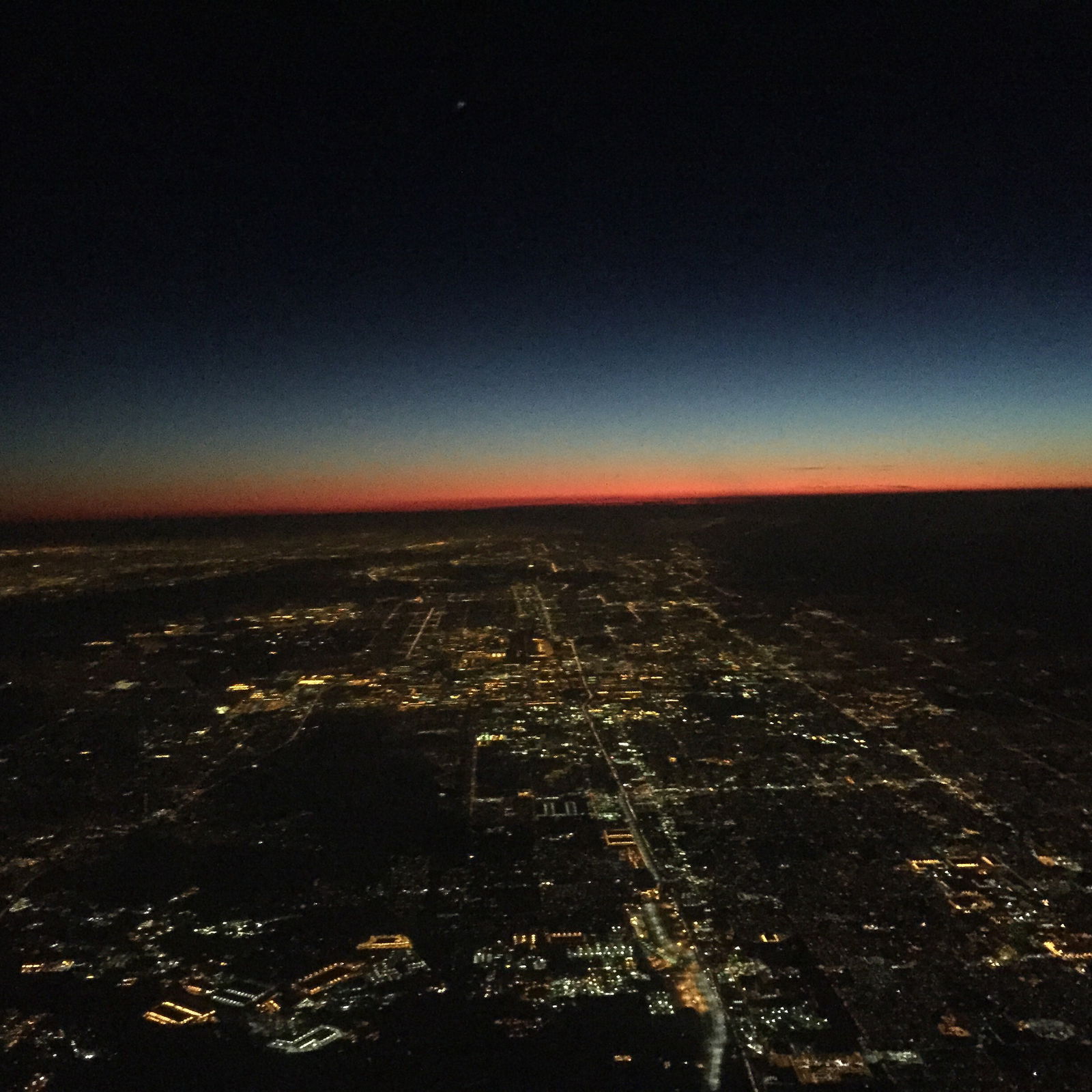 Beautiful approach to LAX